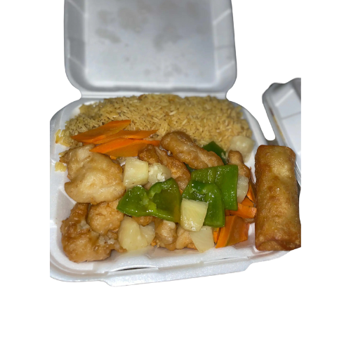 Sweet and Sour Chicken Lunch Special