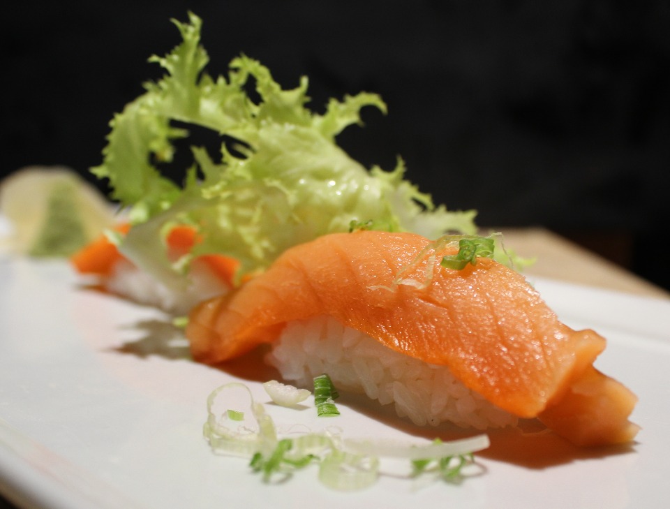 Smoked Salmon Sushi / Sashimi