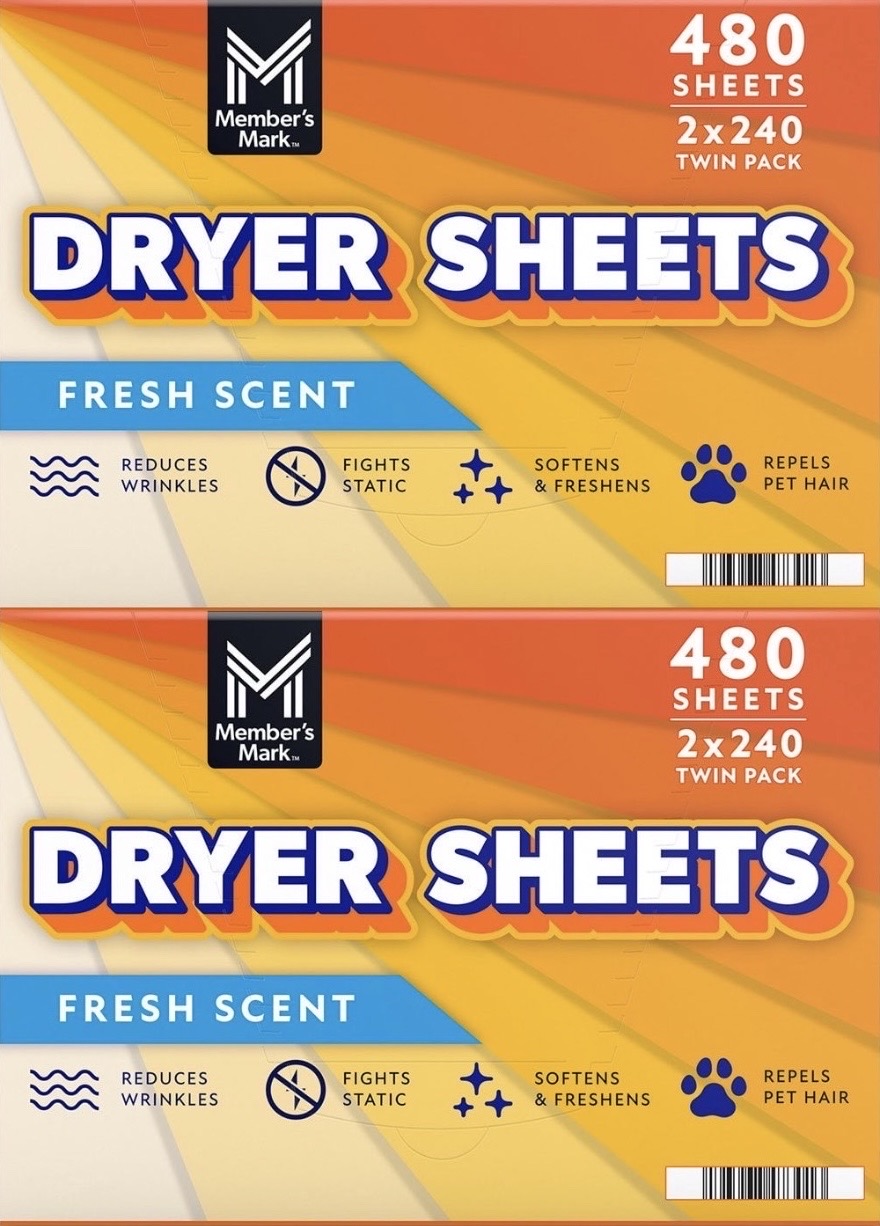 Member's Mark Dryer Sheets