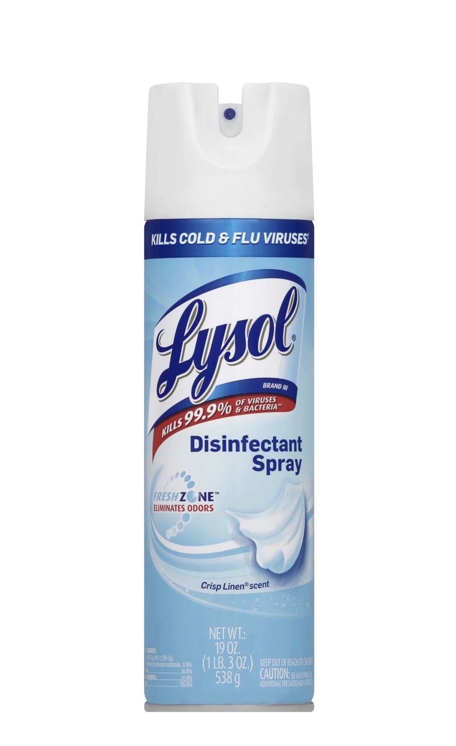 Lysol Disinfectant Spray, Crisp Linen
