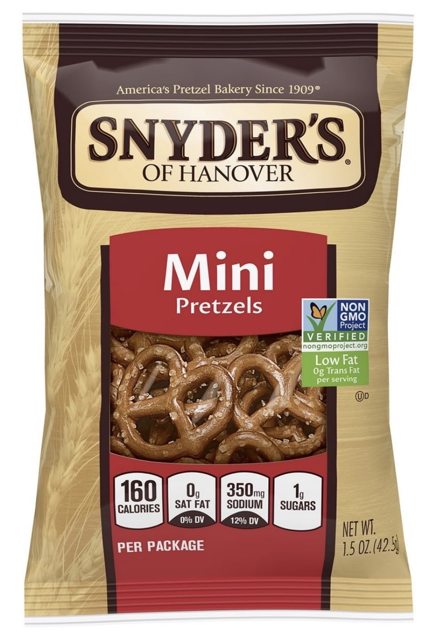 Snyder's Mini Pretzels Snack Pack