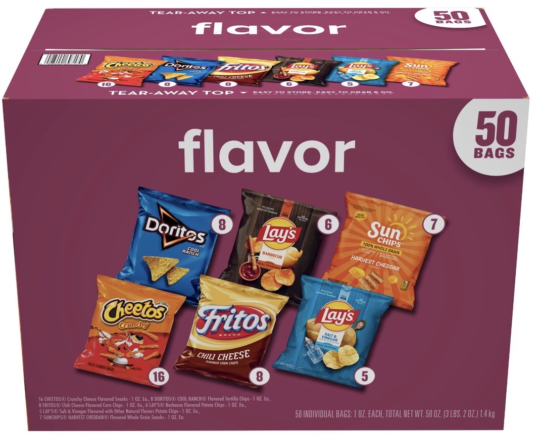 Frito-Lay Flavor Mix Chips 1 oz