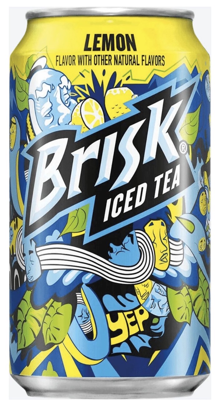Brisk Lemon Iced Tea 12 oz Can