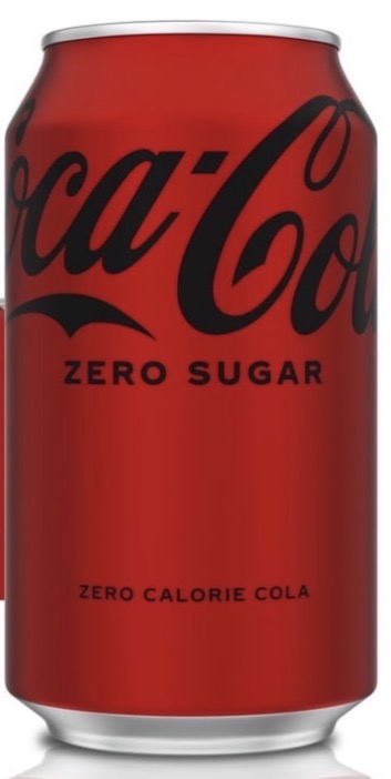 Coca-Cola Zero Sugar 12 oz Can
