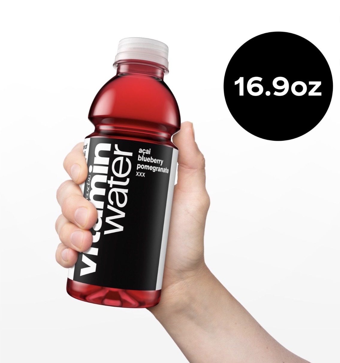 Glaceau vitamin water 16.9 oz, Assorted