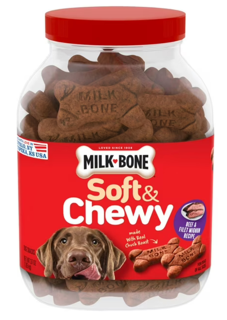 Milk-Bone Soft & Chewy Dog Treats 37 oz