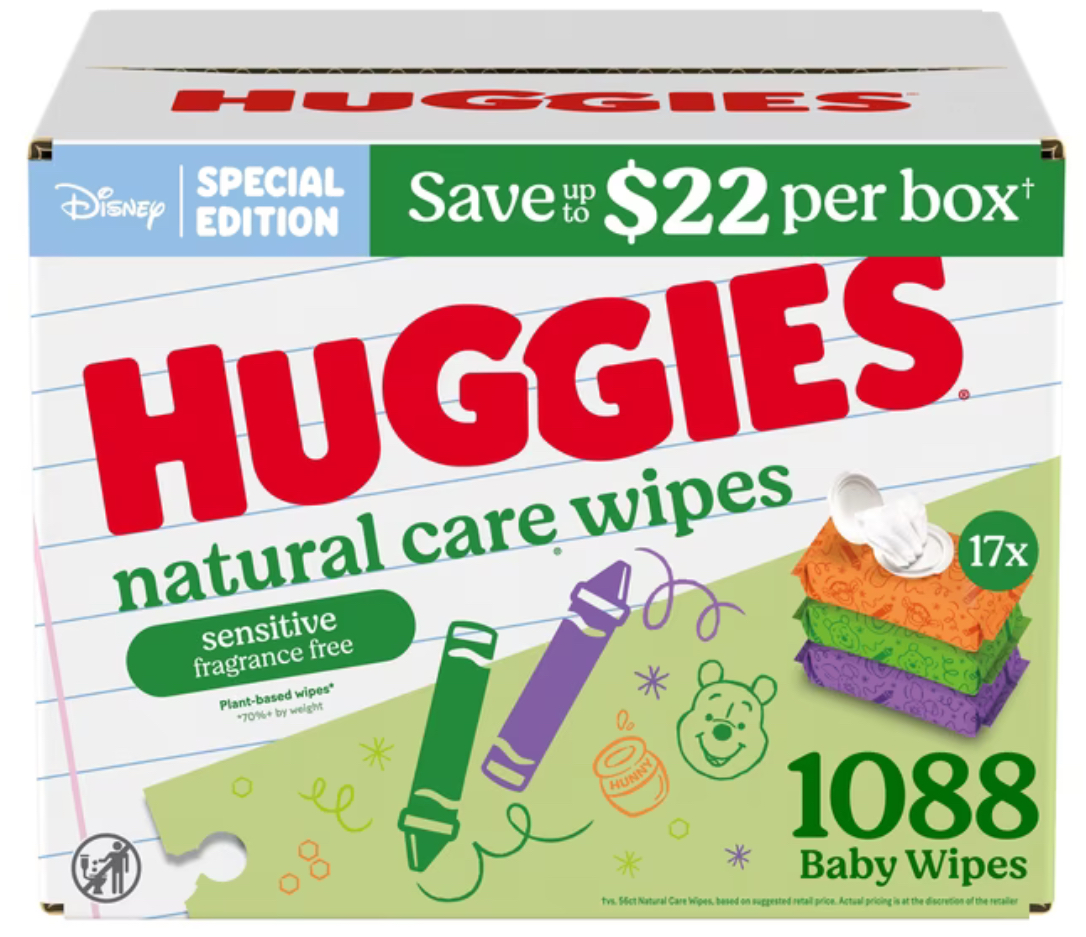 Huggies Natural Care Baby Wipes