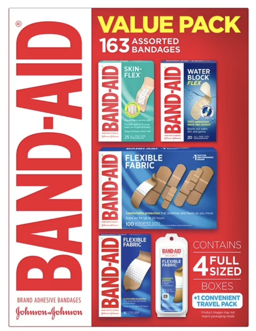 Band-Aid Adhesive Bandages Variety Pack