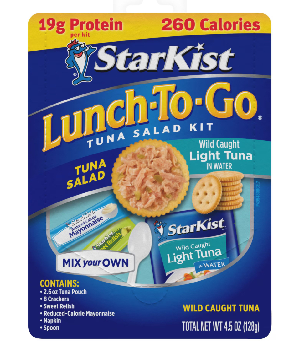 Starkist Chunk Light Tuna In Water Lunch To-Go, 4.1 oz.