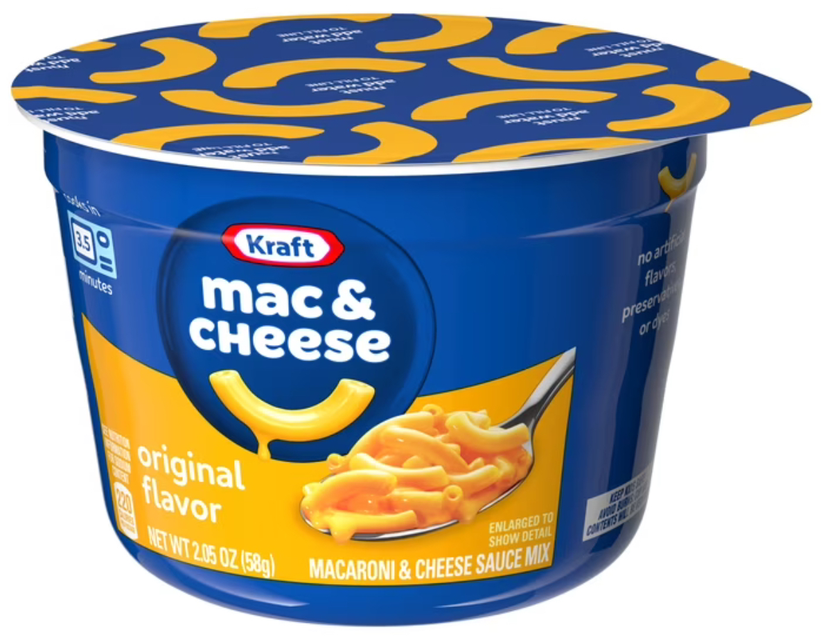 Kraft Easy Mac & Cheese Cup 2.05 oz