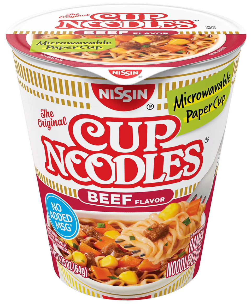 Nissin Cup Noodles Beef