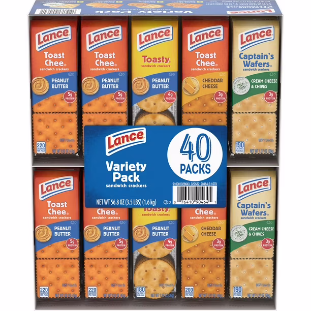 Lance Variety Pack Sandwich Crackers